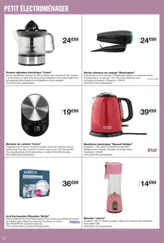 Monoprix - Prévisualisation de Monoprix catalogue valide à partir de 05.05.2026 | Page: 52 | Produits: Câble, Base, Petit électroménager, Piles