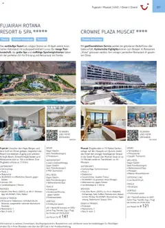 TUI Prospekt  Asien, Afrika, Orient & Indischer Ozean 2025/26 	 ab 01.11.2025 gültig | Seite: 221 | Produkte: Wasser, Föhn