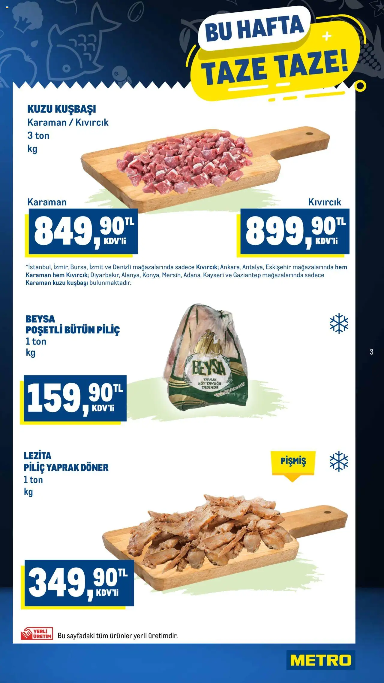 Metro Katalog - 18.09.2025 tarihinden itibaren geçerlidir | Sayfa: 3