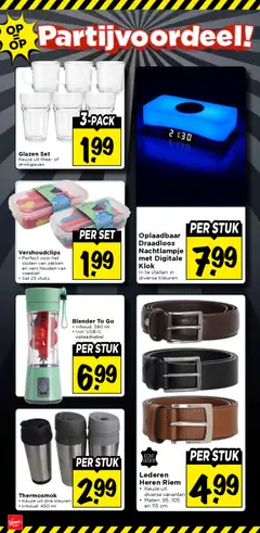 Vomar folder - Voorbeeld van een folder van Vomar, geldig van 05.04.2026 | Pagina: 31 | Producten: Thee, Riem, Blender, Klok