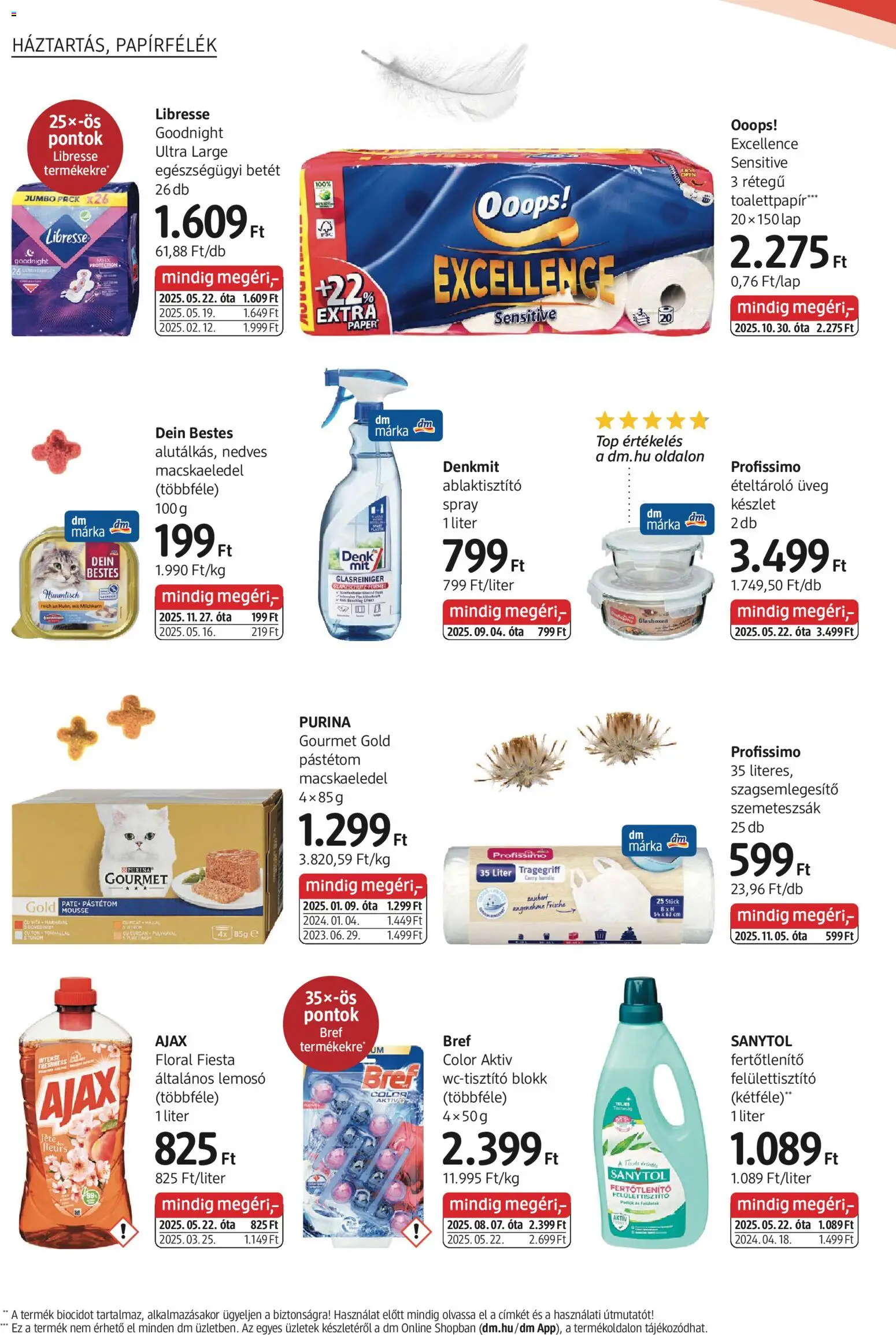 DM Drogerie Markt akciós ujság - amely érvényes a következő dátumtól: 05.02.2026 | Oldal: 22