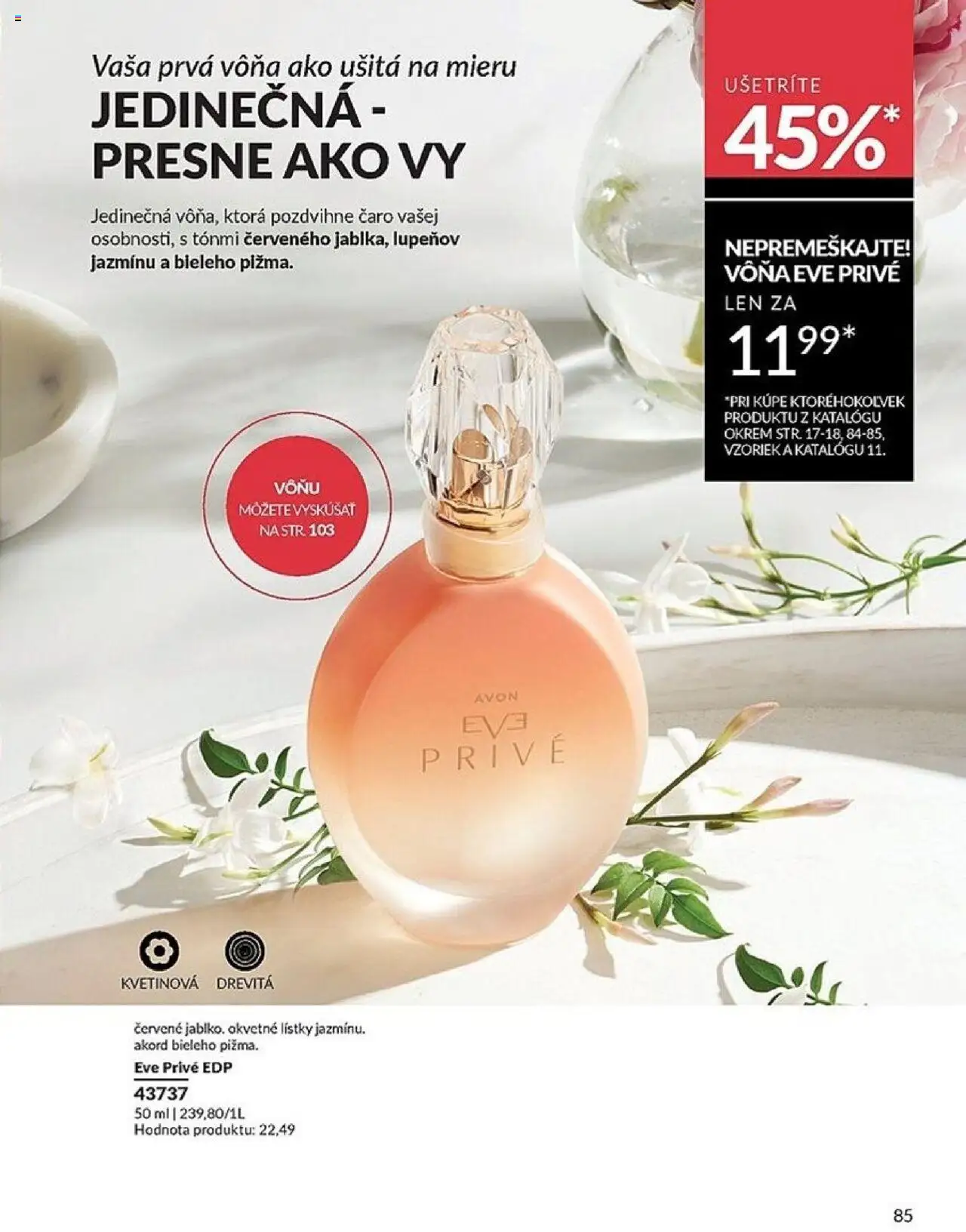 Nové Avon akcie – leták je platný od 01.10.2025 | Strana: 85 | Produkty: Caro
