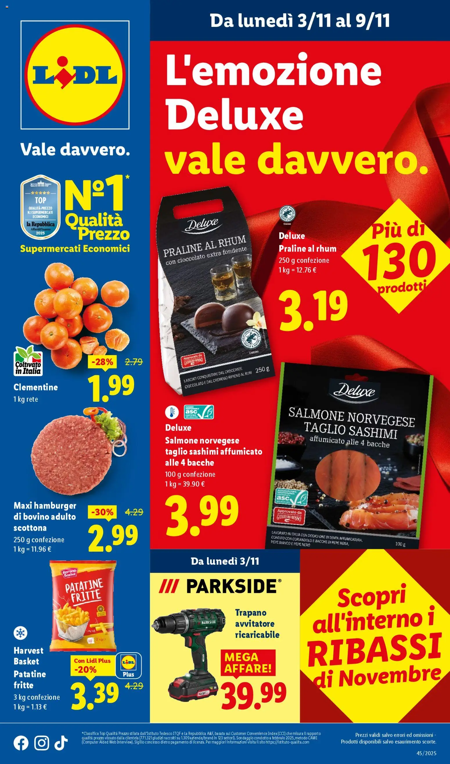 Volantino Lidl del 03.11.2025 | Pagina: 1
