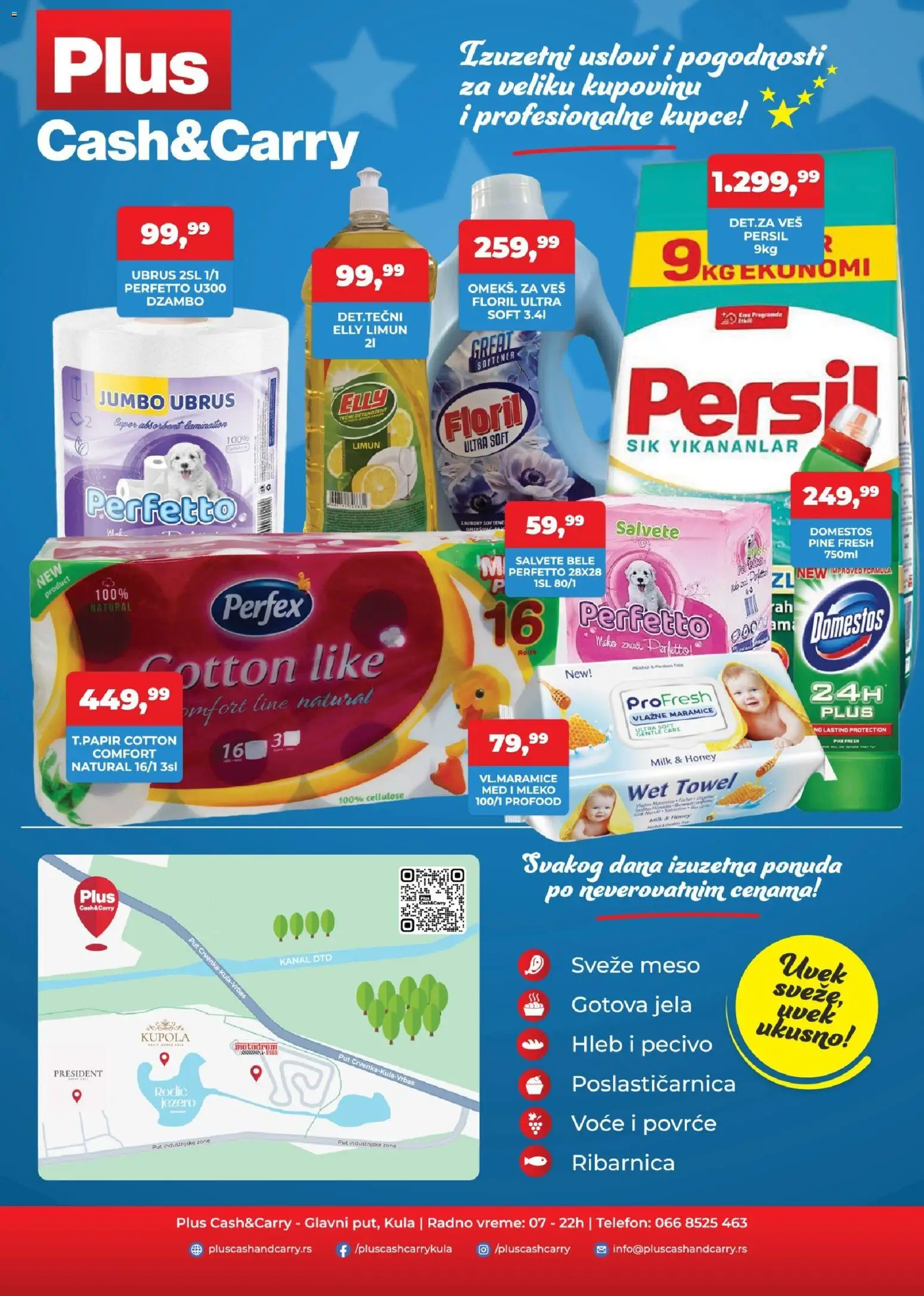 Plus Cash & Carry katalog - važi od 21.11.2025 | Strana: 4 | Proizvode: Salvete, Ubrus, Med, Vlažne maramice