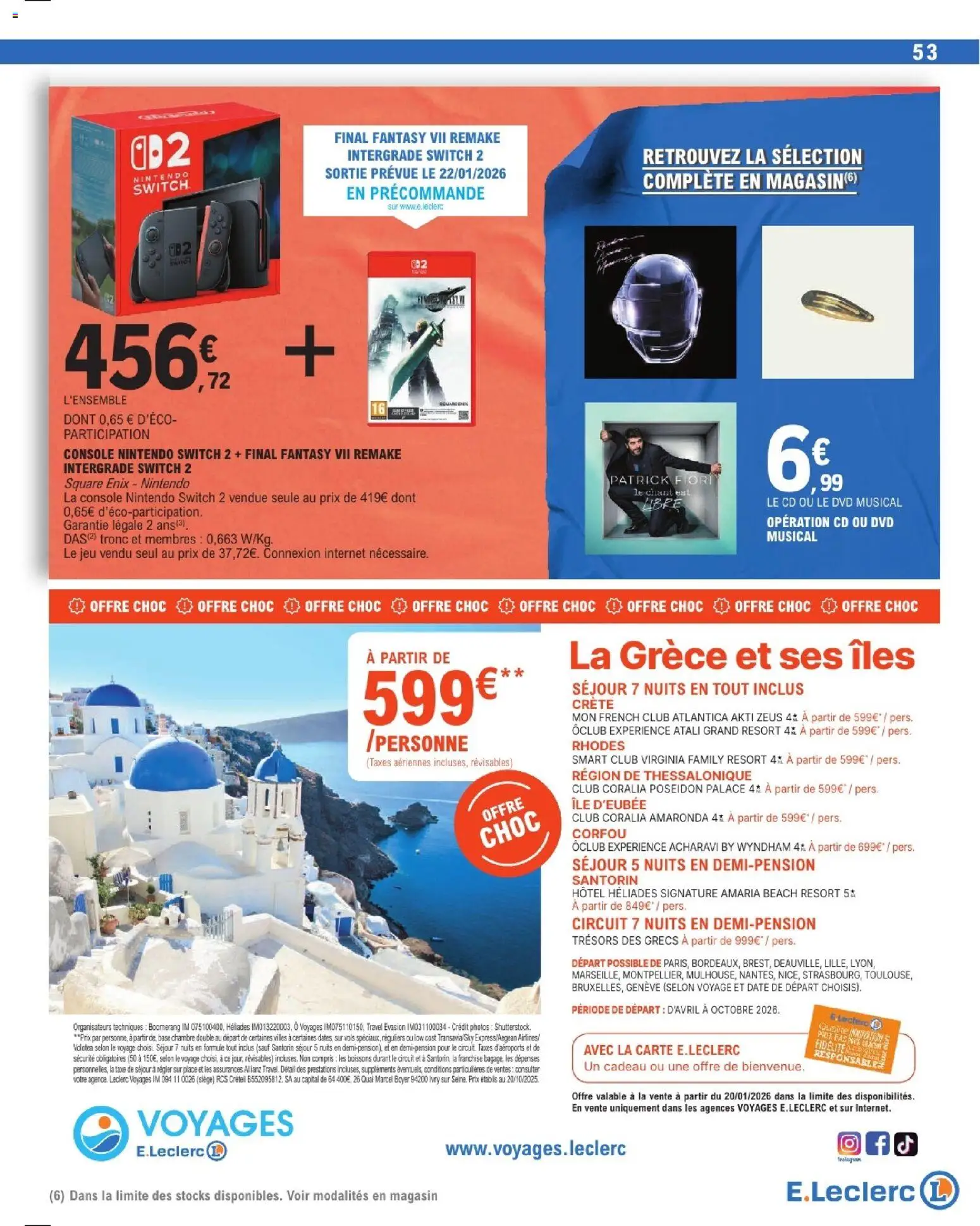 {H1} | Page: 53 | Produits: Base, console Nintendo Switch, Crête, Boomerang