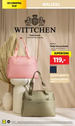 Lidl Katalog od 21.07.2025 | Strona: 24 | Produkty: Pasek, Torba, Walizki