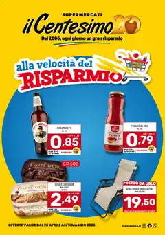 Anteprima del volantino Il Centesimo volantino valido a partire dal 28.04.2026