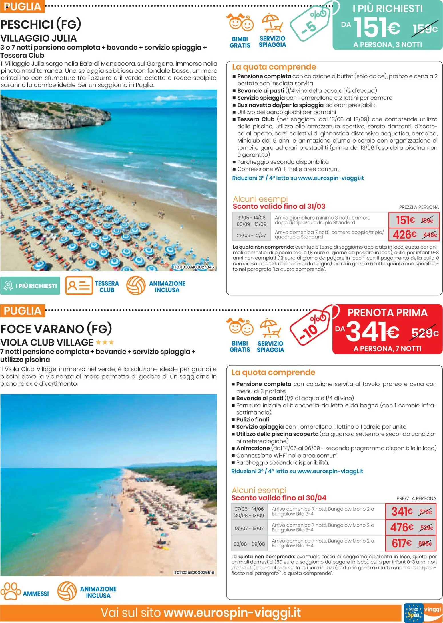 Volantino Eurospin del 11.02.2026 | Pagina: 7 | Prodotti: Sdraio, Acqua, Vino, Piscina