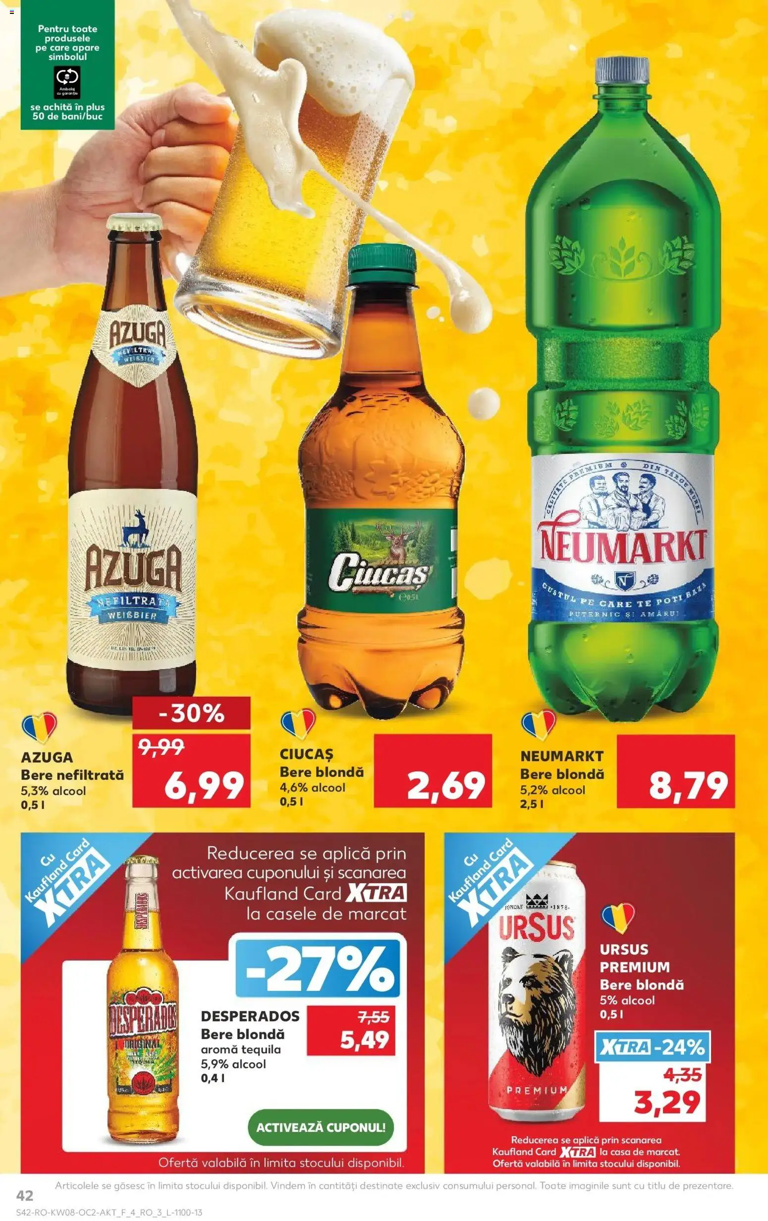 Noul catalog Kaufland – valabil de la 18.02.2026 | Pagină: 42 | Produse: Eğitim çantaları, Bere