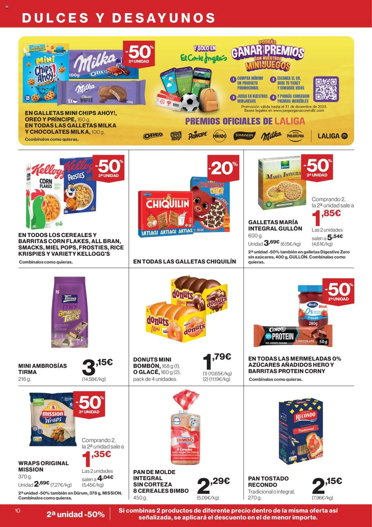 Supercor Canarias │ válido desde el 09.10.2025 | Página: 10 | Productos: Ψηφιακή κάμερα, Fresas, Cereales, Galletas