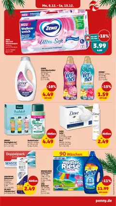 Penny Prospekt 	 ab 08.12.2025 gültig | Seite: 27 | Produkte: Lenor, Zewa, Spee, Waschmittel
