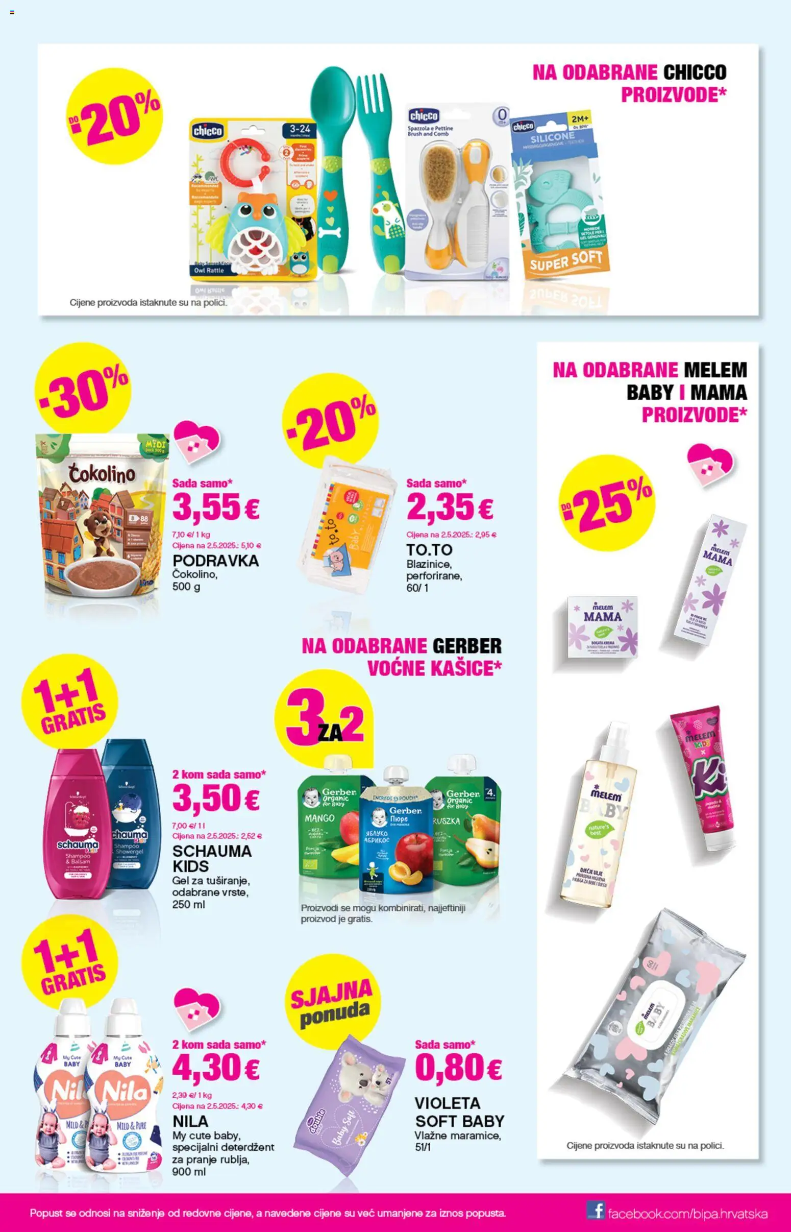 Bipa katalog | vrijedi od 19.02.2026 | Stranica: 13 | Proizvodi: Ulje, Deterdžent, Melem, Violeta