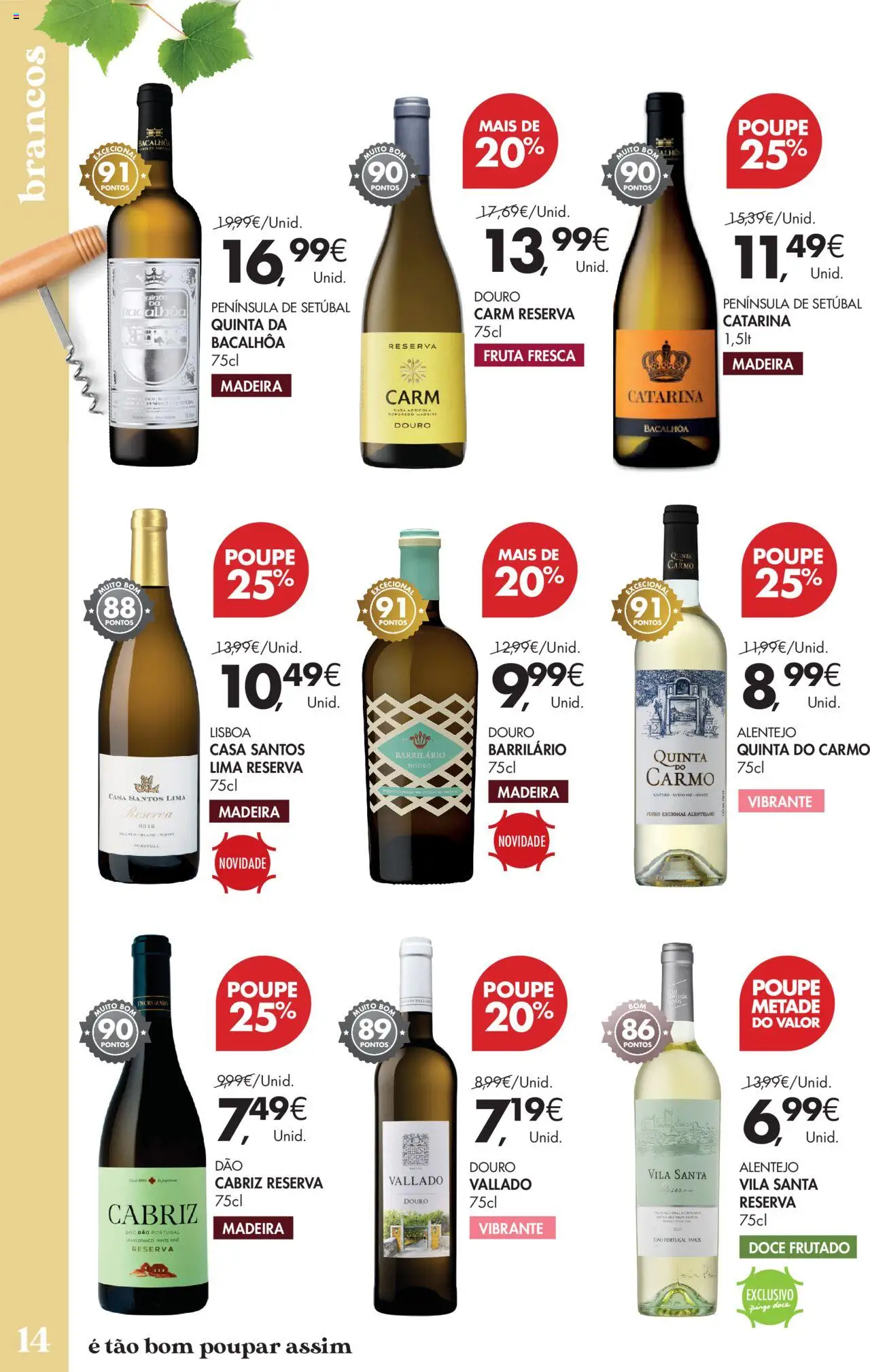 Pingo Doce - Folheto Vinhos Frescos Grande │ válido de 15.07.2025 | Página: 14 | Produtos: Vinho