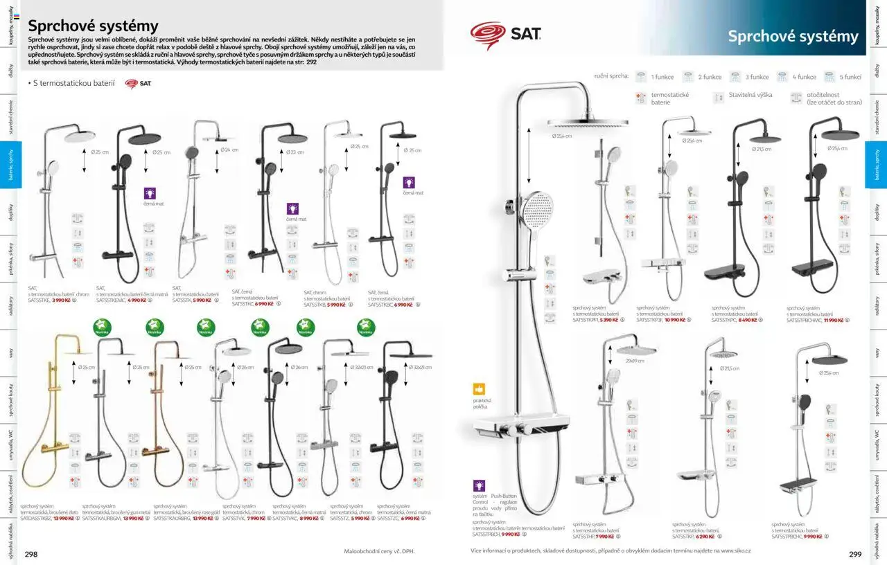 Siko koupelny katalog Koupelny 2025/2026 od 14.10.2025 | Strana: 150 | Produkty: Polička, Sprcha, Wc, Baterie