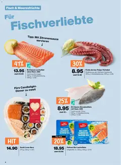 Migros Aktionen ab 12.02.2026 gültig | Seite: 6 | Produkte: Lachs, Fisch, Meeresfrüchte