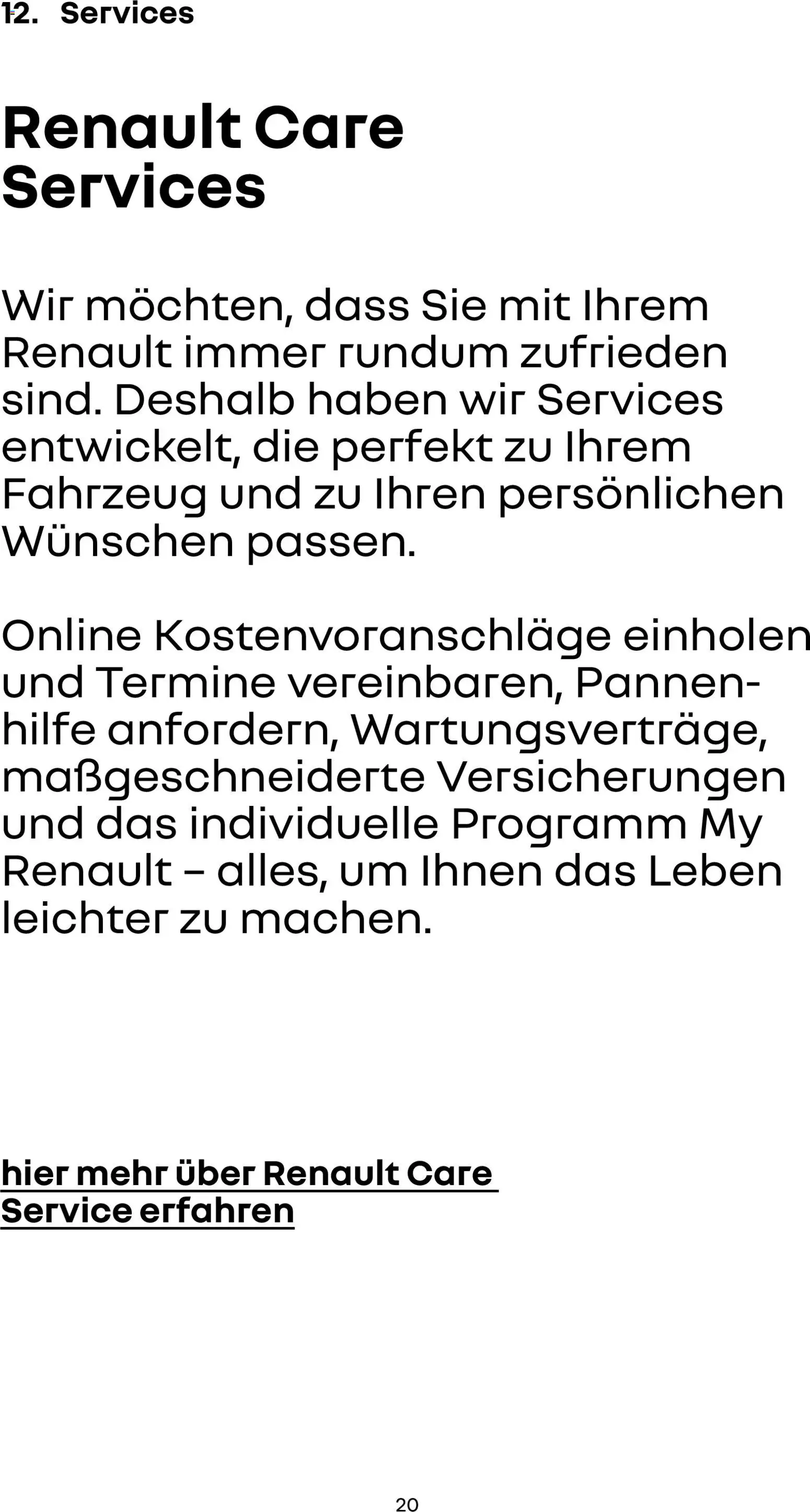 Renault Grand Kangoo – gültig ab 14.01.2026 | Seite: 20