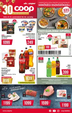 COOP Akciós újság - amely érvényes a következő dátumtól: 31.07.2025