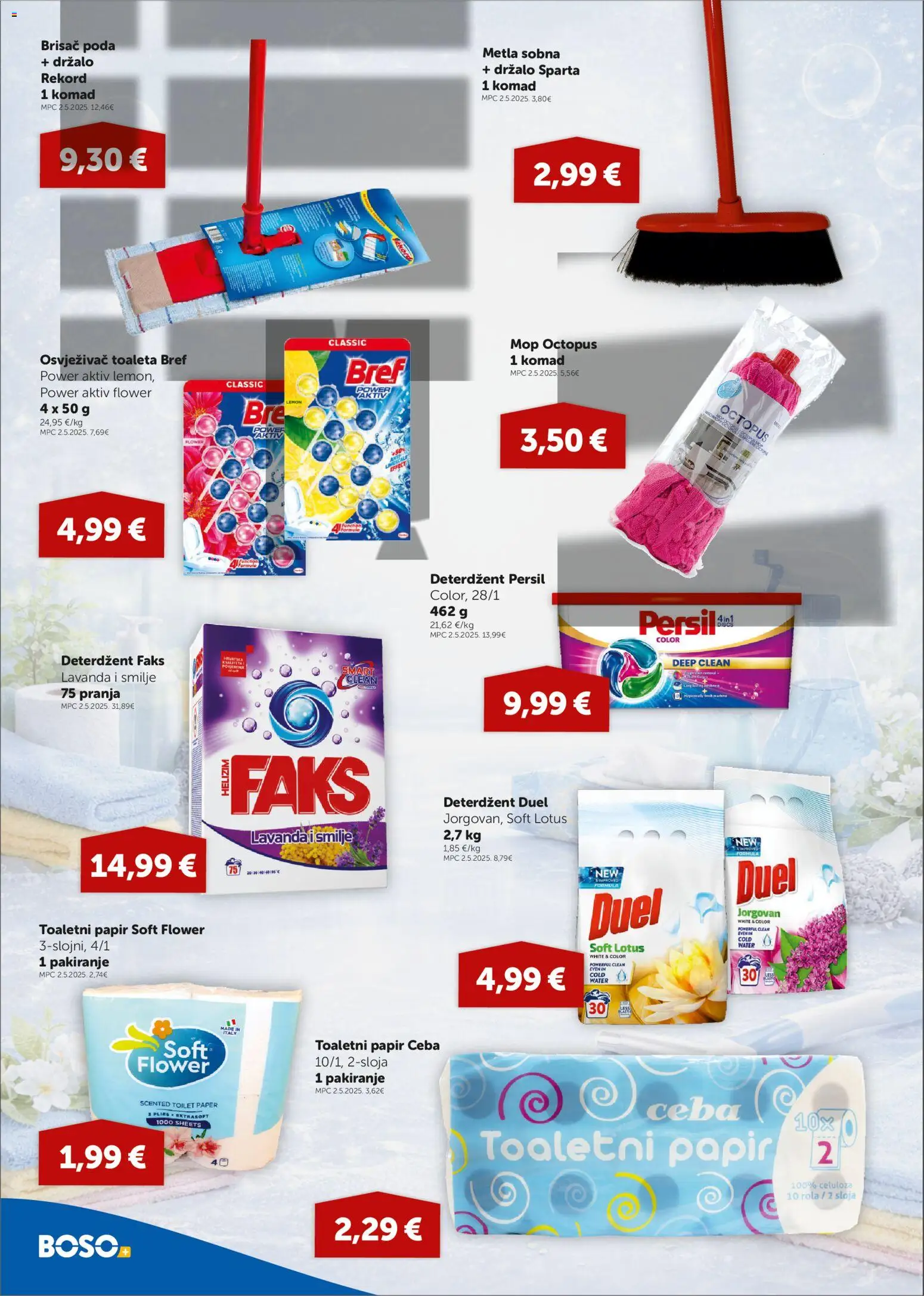 Boso katalog | vrijedi od 05.03.2026 | Stranica: 14 | Proizvodi: Faks, Mop, Deterdžent, Persil