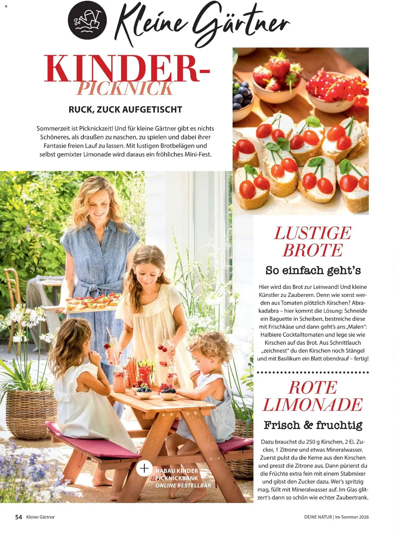 Dehner Prospekt 	 – gültig ab 17.04.2026 | Seite: 54 | Produkte: Limonade, Zucker, Brot, Frischkase