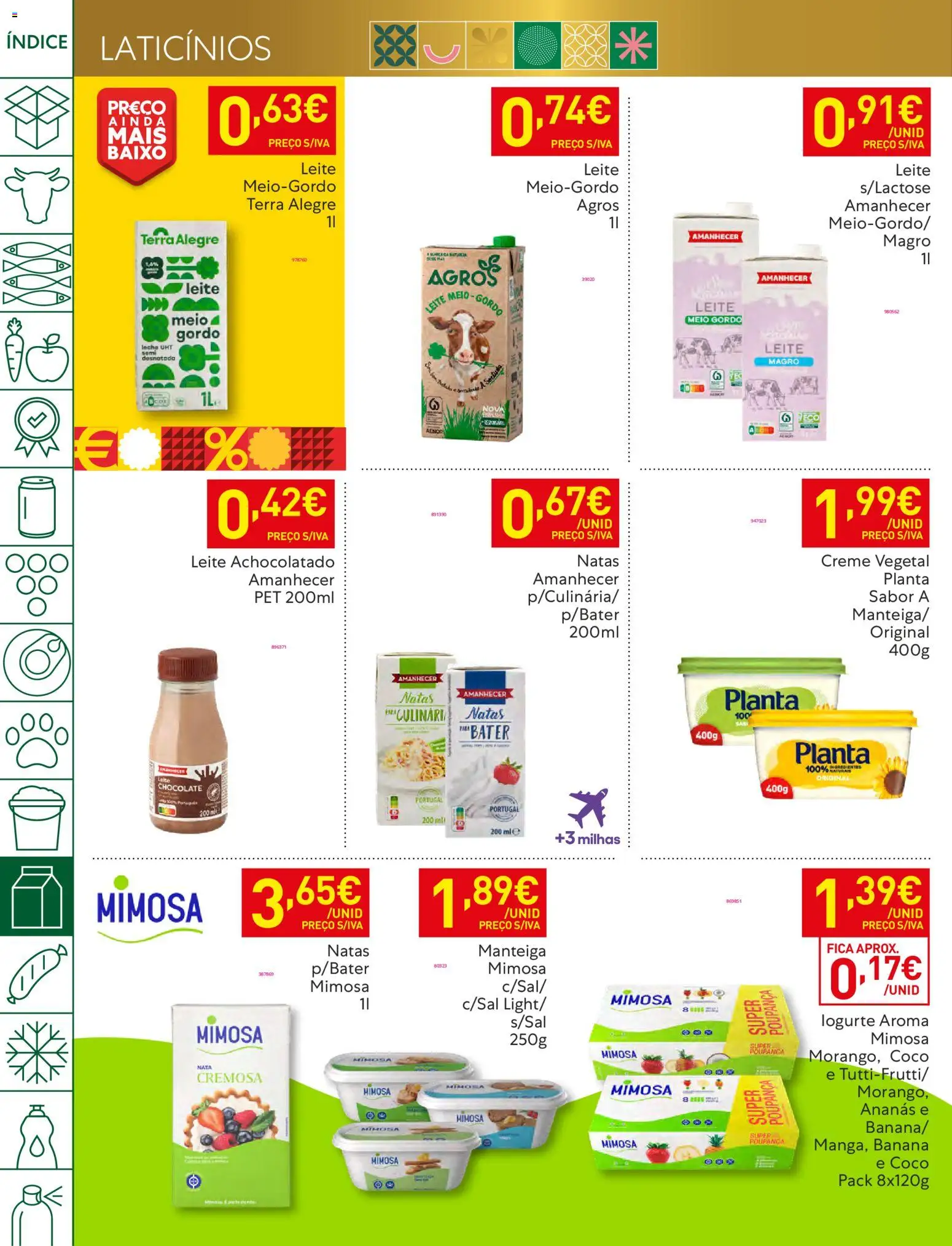 Recheio folheto │ válido de 23.12.2025 | Página: 40 | Produtos: Banana, Leite, Manteiga, Creme