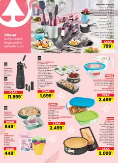 Interspar Tavasz katalógus - amely érvényes a következő dátumtól: 04.03.2026 | Oldal: 4 | Termékek: Sütőforma, Sütő, Kancsó, Habverő