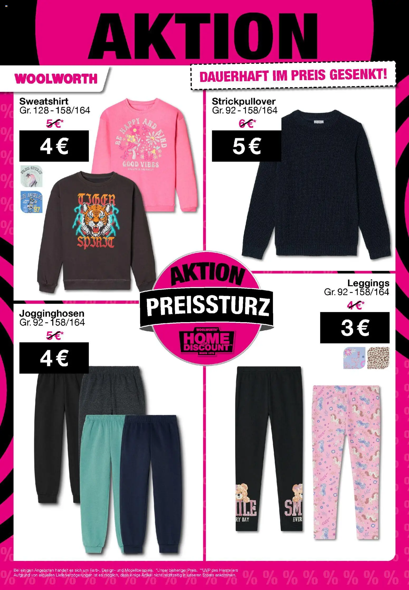 Woolworth Prospekt 	 – gültig ab 08.12.2025 | Seite: 38 | Produkte: Sweatshirt, Leggings