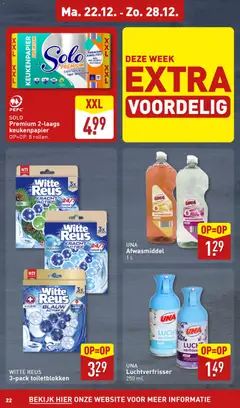 Aldi - Folder week 52 - Voorbeeld van een folder van Aldi, geldig van 22.12.2025 | Pagina: 22