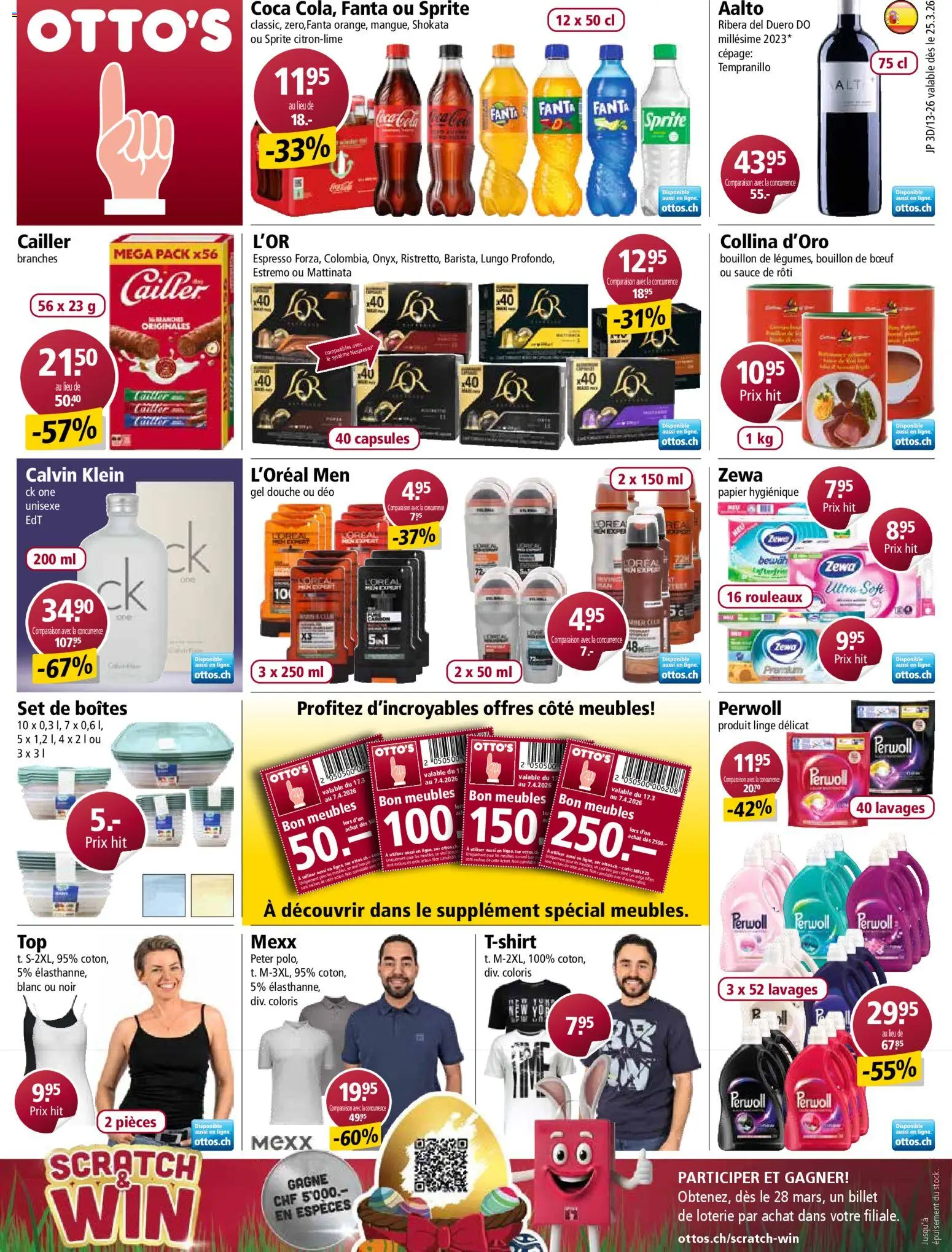 Otto's Aktionen FR – gültig ab 25.03.2026 | Seite: 1 | Produkte: Fanta, Sprite