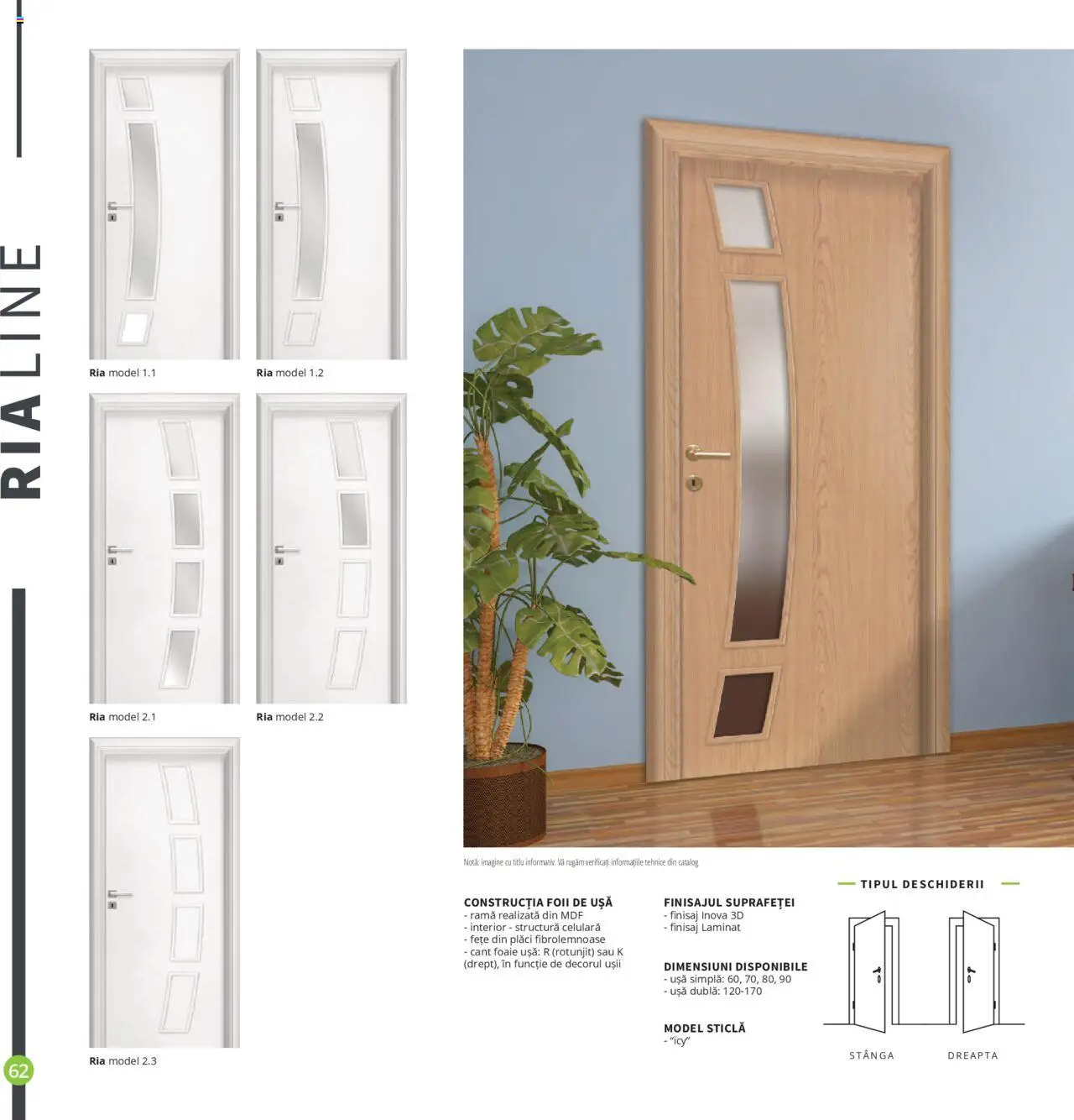 Noul catalog Proges – valabil de la 01.08.2025 | Pagină: 62 | Produse: Ușă