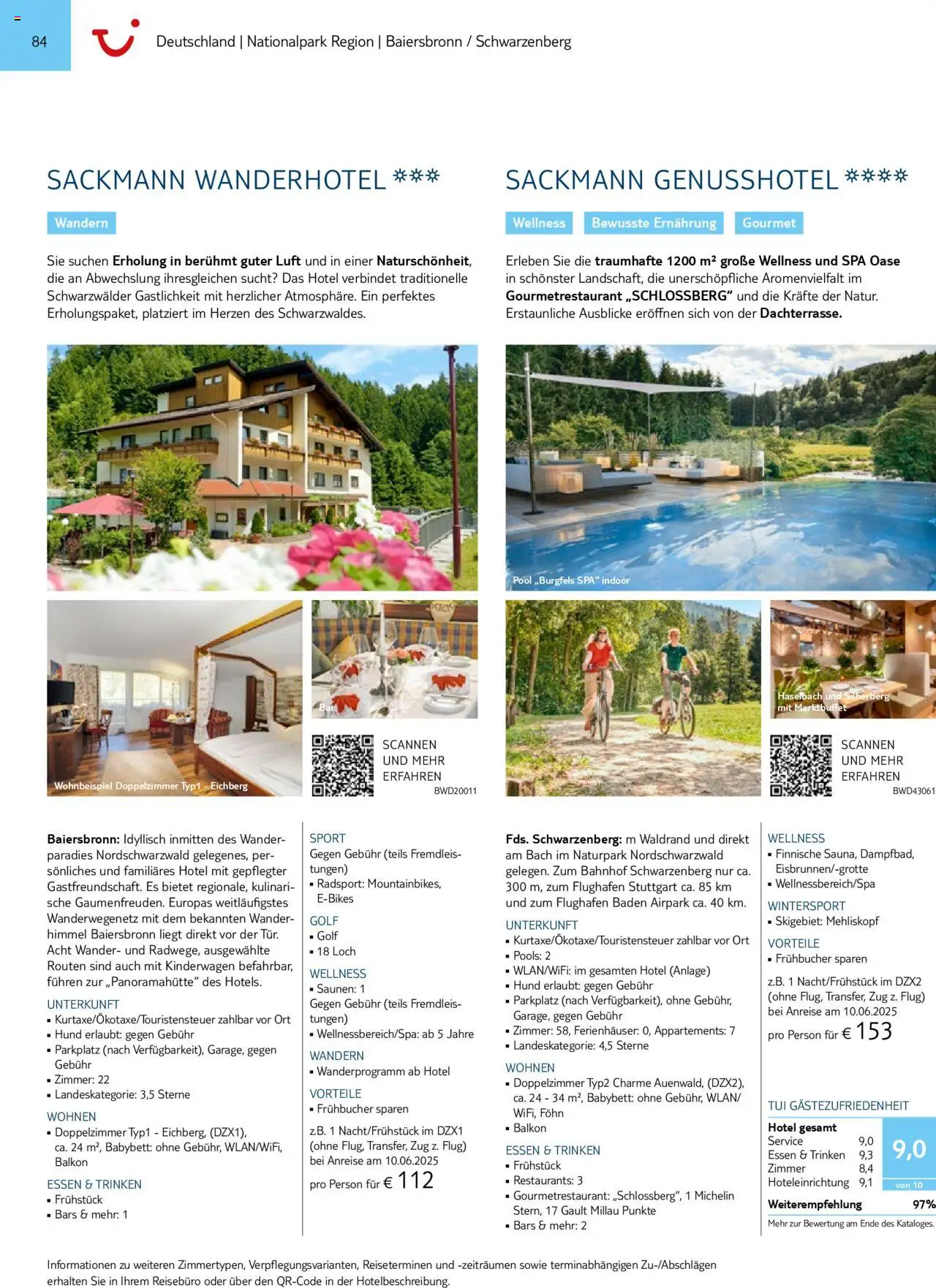 Aida - Urlaub mit eigener Anreise 2025/26 – gültig ab 01.11.2024 | Seite: 84 | Produkte: Babybett, Föhn