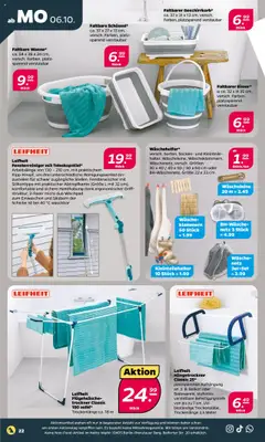 Netto Prospekt 	 ab 06.10.2025 gültig | Seite: 22 | Produkte: Trockner, Socken