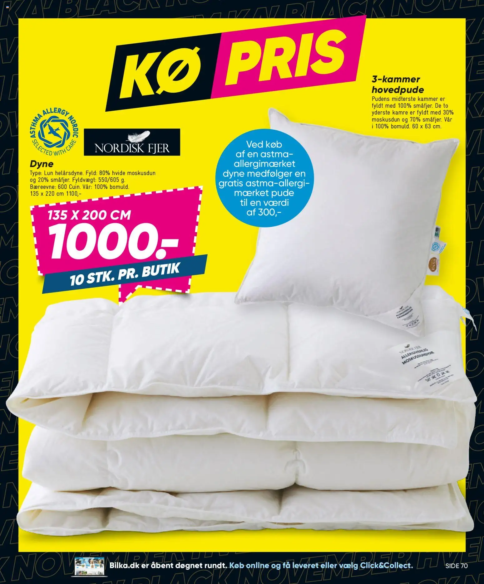 Bilka tilbudsavis – gyldig fra 31.10.2025 | Side: 3 | Produkter: Pude