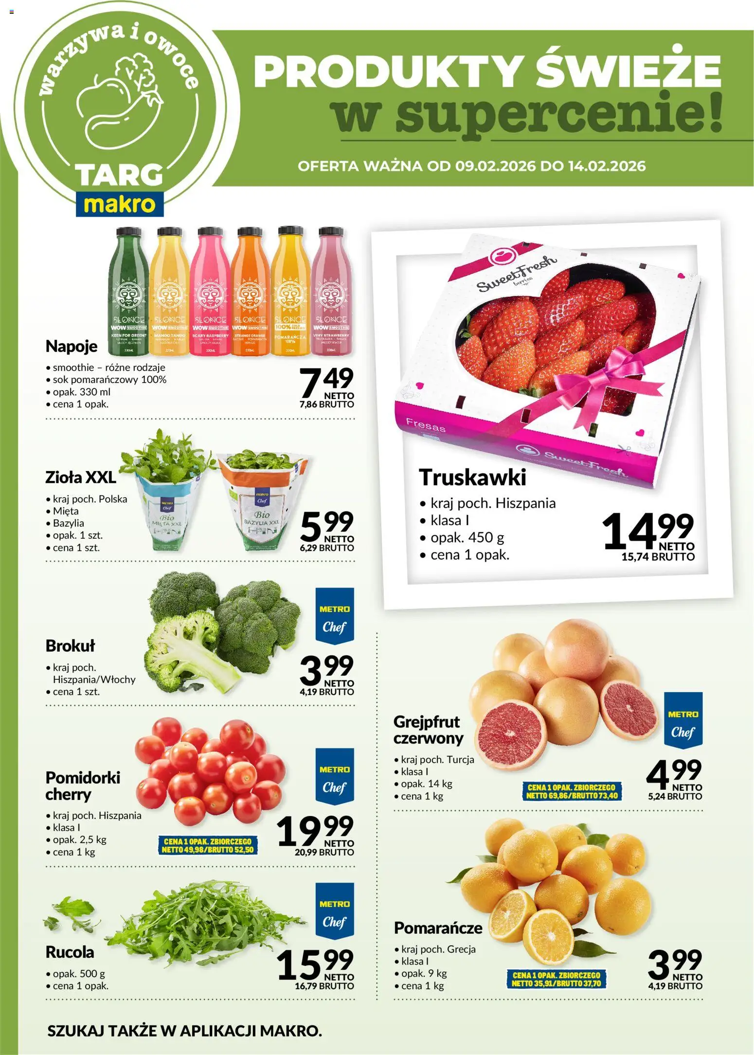 Makro Gazetka - Oferta świeża w super cenach od 09.02.2026 | Strona: 5