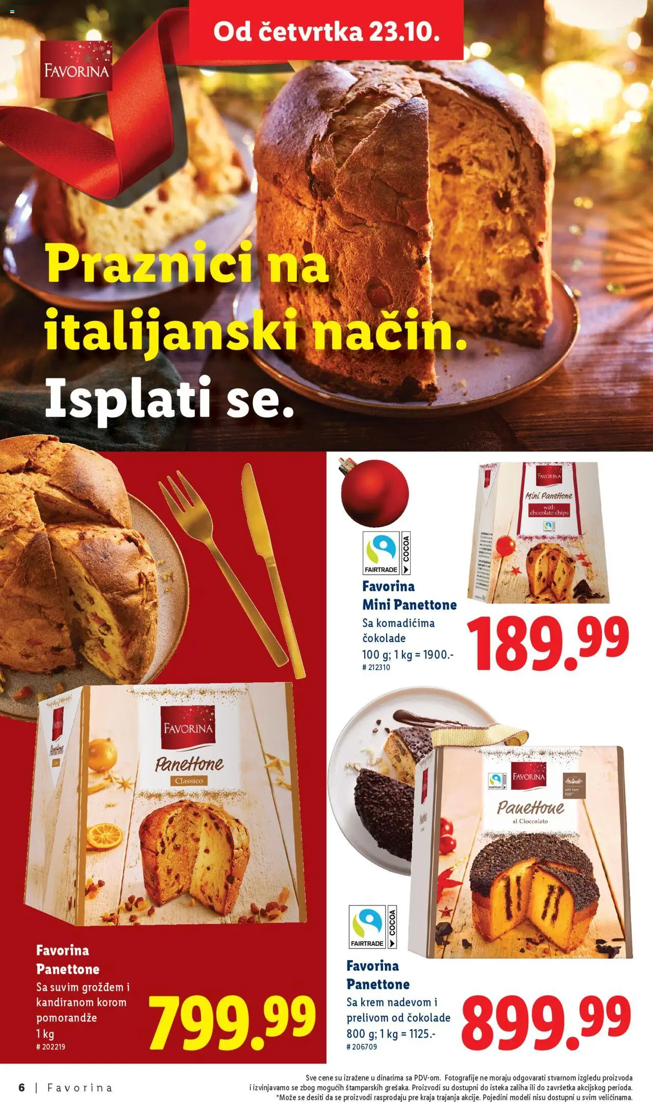 Lidl katalog - važi od 23.10.2025 | Strana: 6