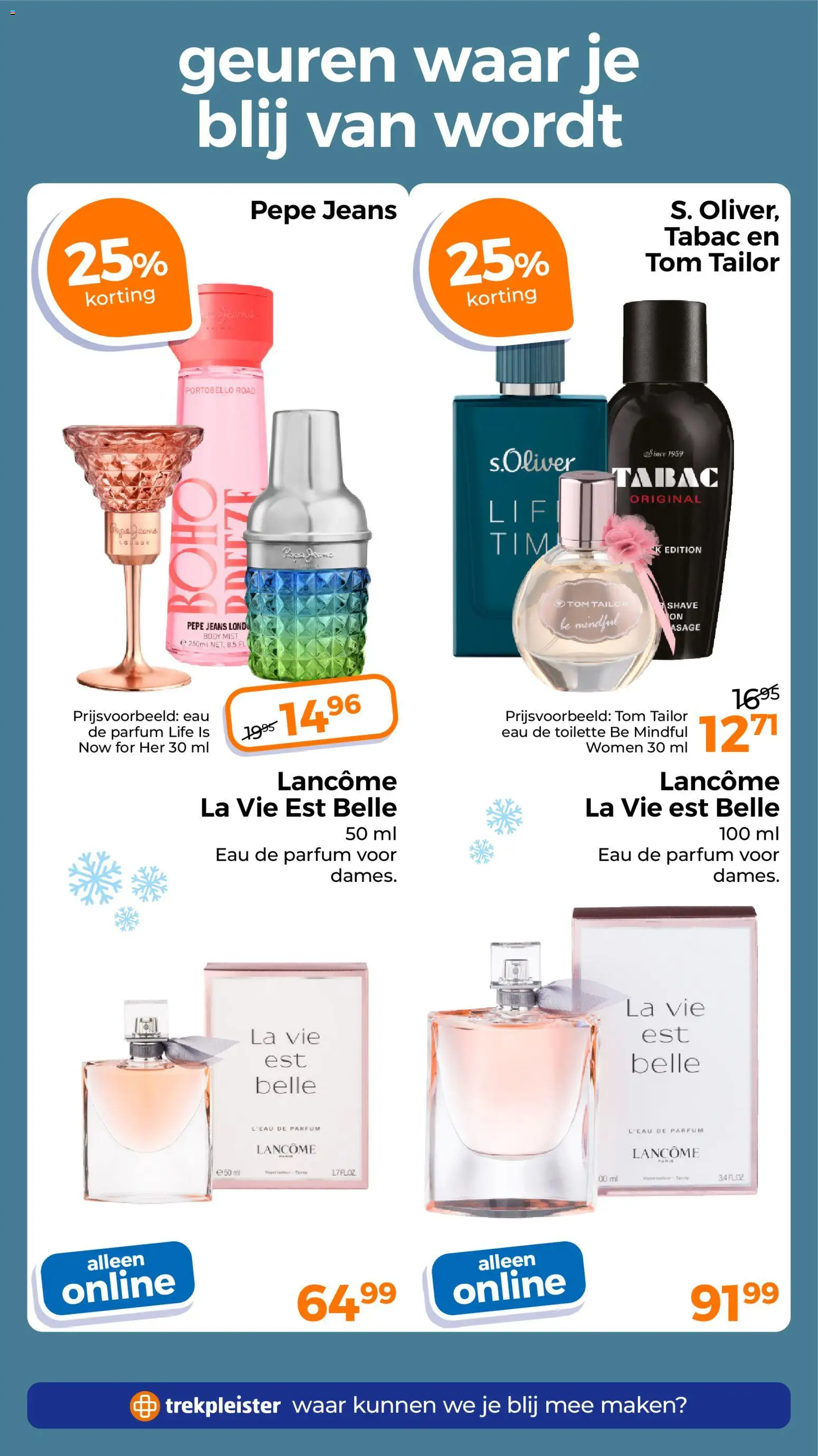 {H1} | Pagina: 12 | Producten: Geuren, La, Parfum, Eau de toilette