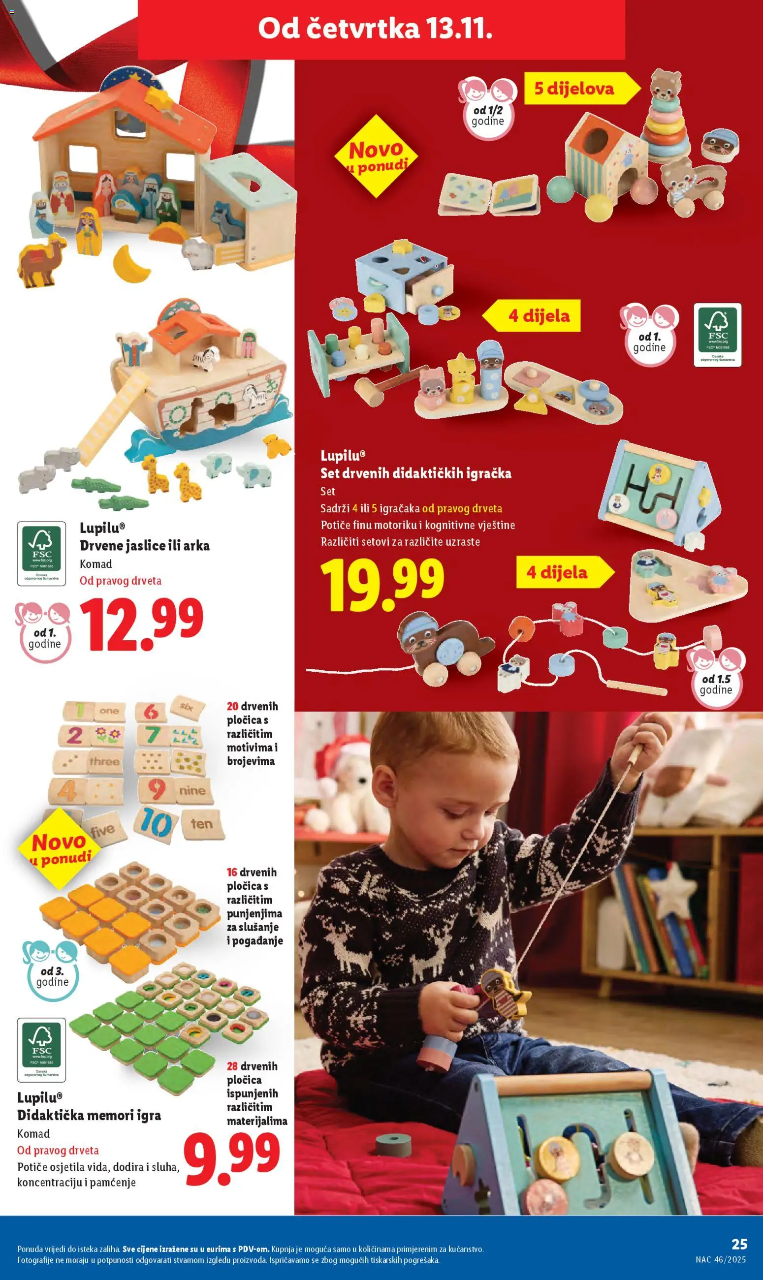 Lidl katalog | vrijedi od 13.11.2025 | Stranica: 25 | Proizvodi: Igra