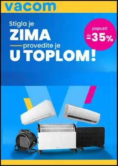 Katalog Vacom - Pregled kataloga iz trgovine Vacom, vrijedi od 12.01.2026