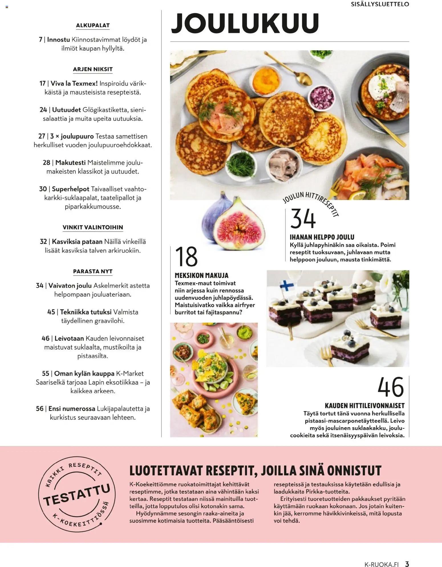 K-Citymarket - K-Ruoka – voimassa 03.12.2025 alkaen | Sivu: 3 | Tuotteet: Sieni, Voi