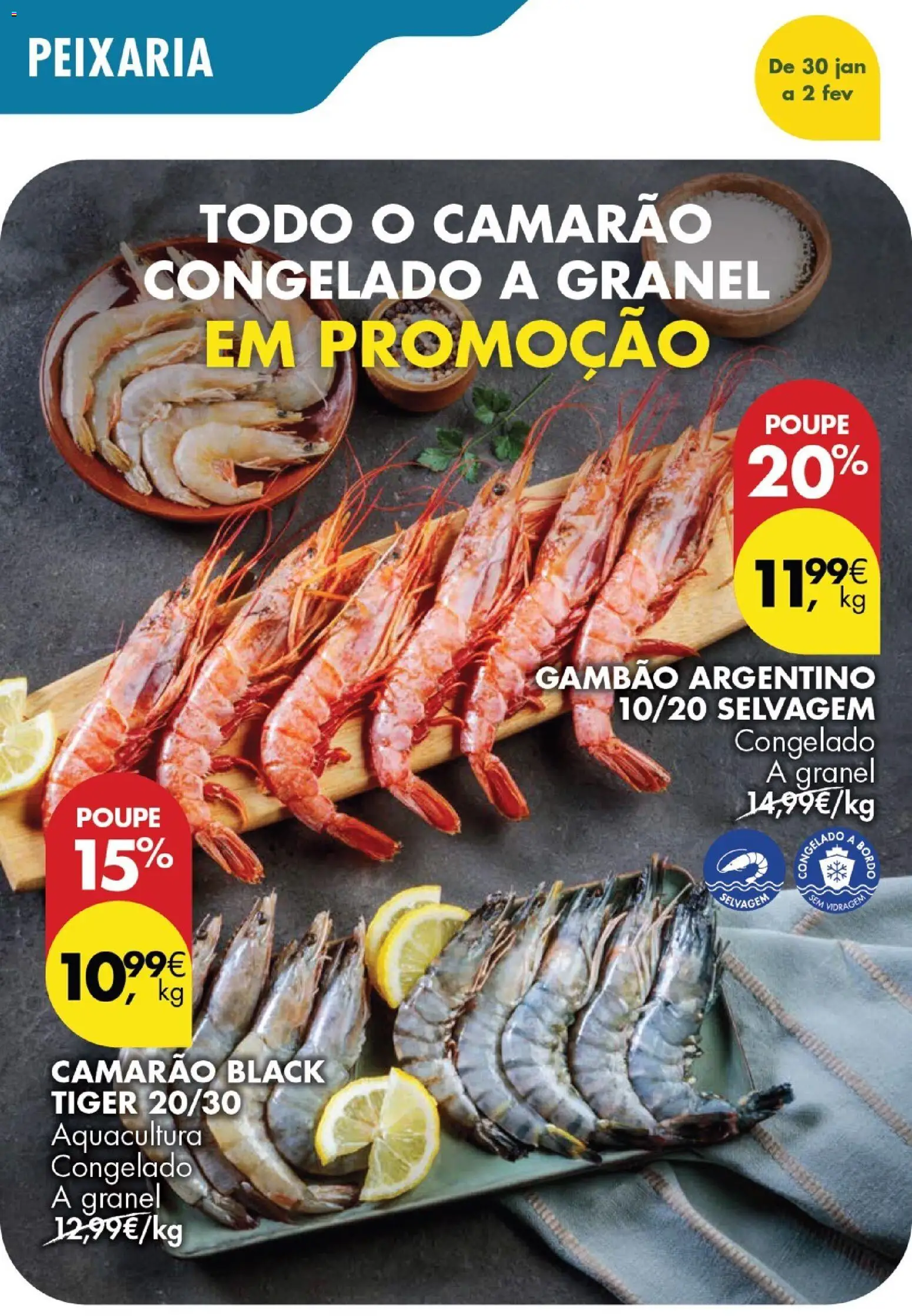 Pingo Doce Poupe este Fim de Semana │ válido de 30.01.2026 | Página: 2 | Produtos: Camarão