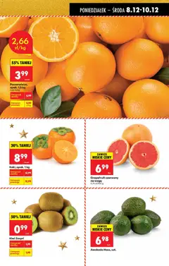 Pogląd oferty "Kiwi Zespri, Kiwi Zespri" - ważna od 08.12.2025 | Strona: 31 | Produkty: Kaki, Kiwi, Awokado