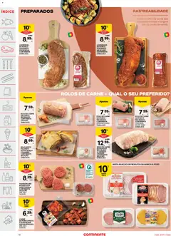 Pré-visualização HAMBÚRGUER BOVINO DOP MERTOLENGA CONTINENTE SELEÇÃO, Beef burger. válido de 28.10.2025 | Página: 12 | Produtos: Queijo, Lombo, Carne de porco, Carne