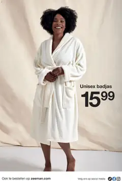 Zeeman - Folder - Voorbeeld van een folder van Zeeman, geldig van 13.12.2025 | Pagina: 8 | Producten: Badjas