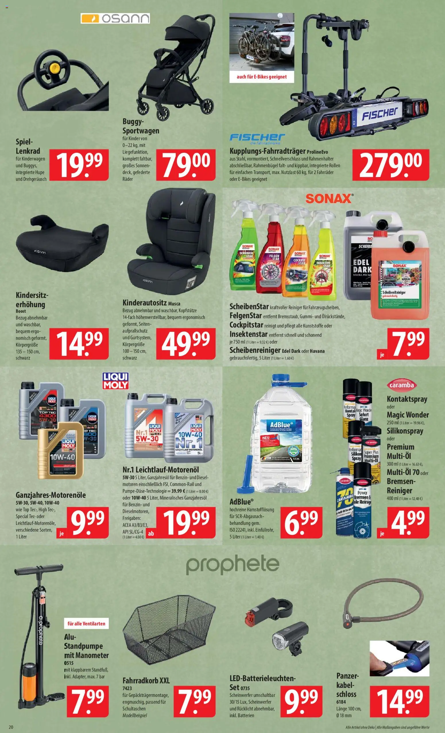 Famila Prospekt 	 – gültig ab 30.03.2026 | Seite: 20 | Produkte: Kabel, Top, Manometer, Batterien