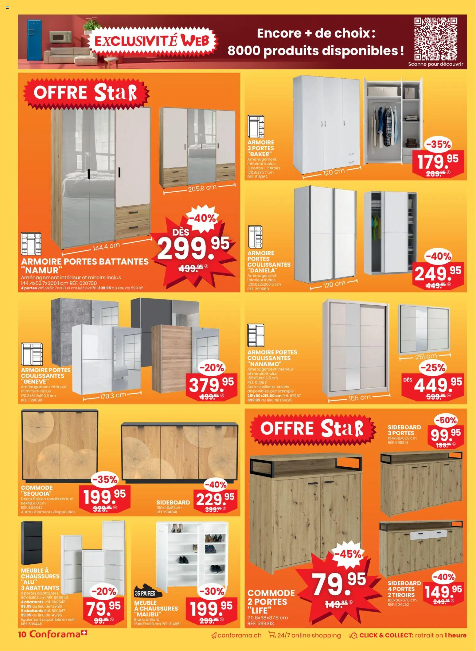 Conforama Aktionen Super Soldes – gültig ab 17.12.2025 | Seite: 10 | Produkte: Sideboard