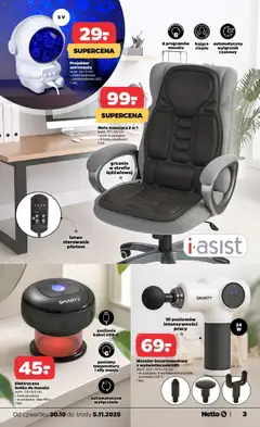 Pogląd oferty "Netto gazetka - Non Food" - ważna od 30.10.2025 | Strona: 3 | Produkty: Kabel