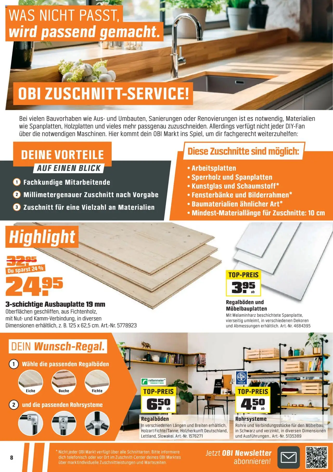 OBI Aktionen – gültig ab 13.10.2025 | Seite: 8