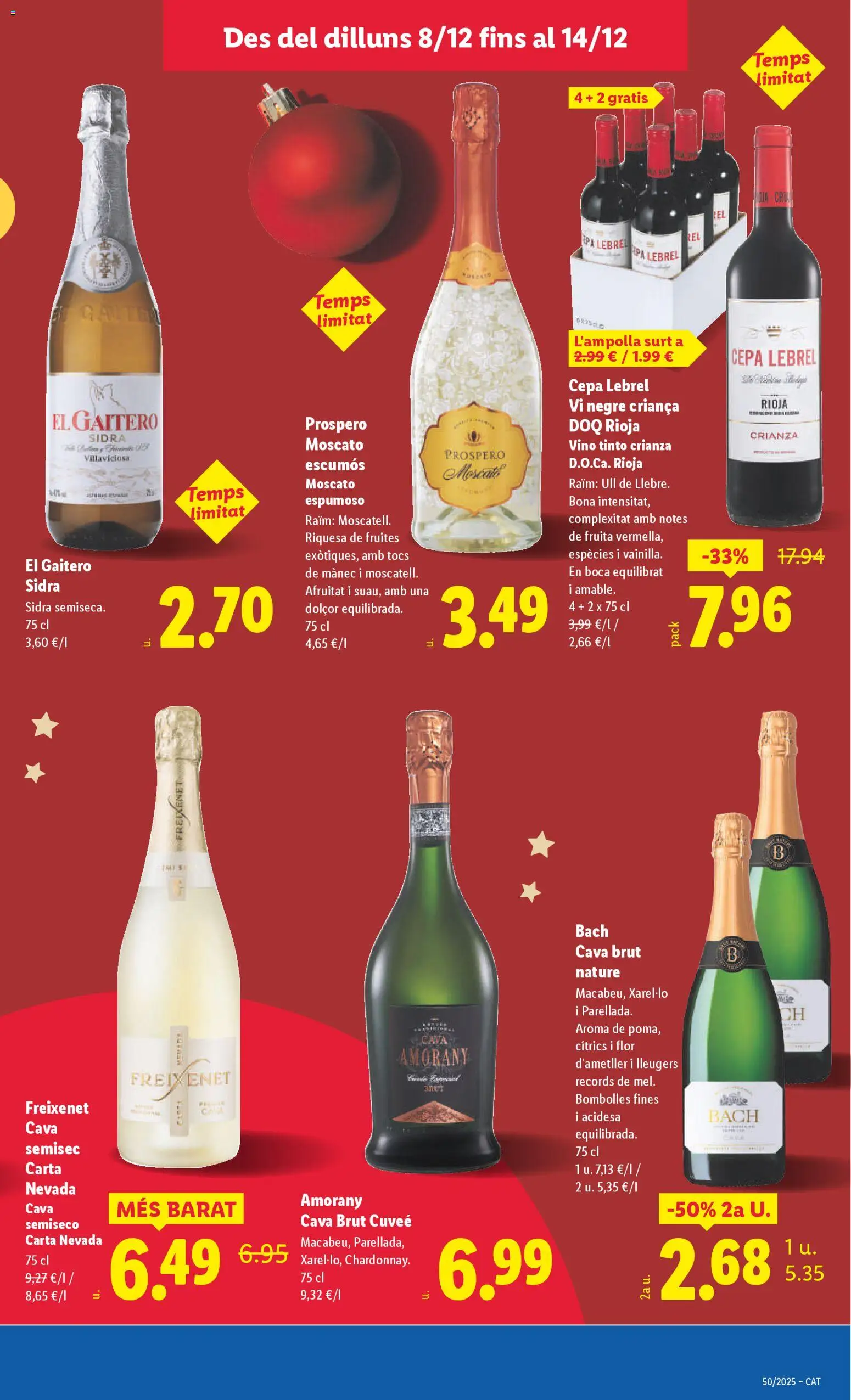 Lidl folleto │ válido desde el 08.12.2025 | Página: 25 | Productos: Vino