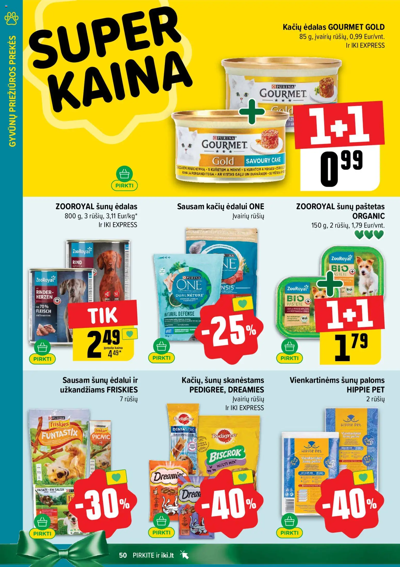 IKI akcijos nuo 10.11.2025 | Puslapis: 50 | Prekių: Vištiena