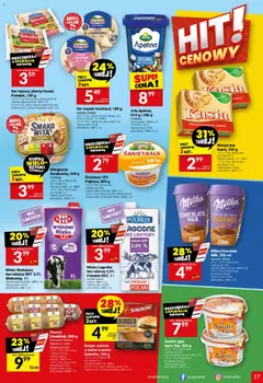 Pogląd oferty "Twój Market Gazetka" - ważna od 05.11.2025 | Strona: 17 | Produkty: Burger wołowy, Milka, Margaryna, Mleko