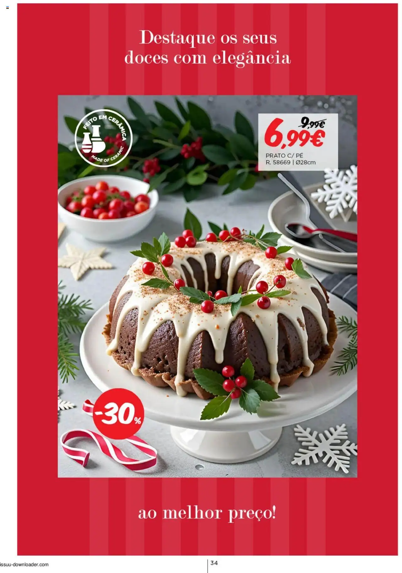 Espaço Casa Catálogo de Natal 2025 │ válido de 11.10.2025 | Página: 34 | Produtos: Doces